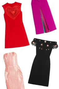 Valentine's Day dresses.