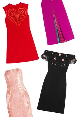 Valentine's Day dresses.