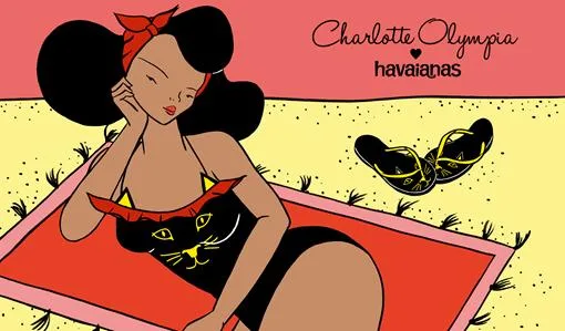 Charlotte Olympia x Havaianas