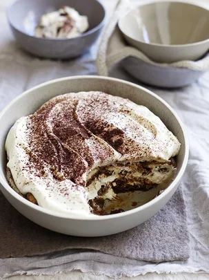 Tiramisu recipe.