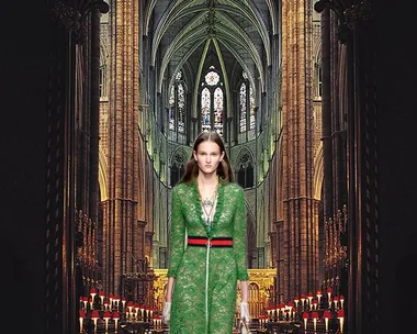 Gucci in Westminster Abbey