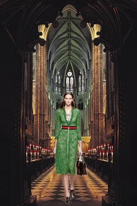 Gucci in Westminster Abbey