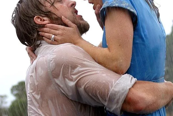 Ryan Gosling and Rachel McAdams as Noah and Allie in 'The Notebook'