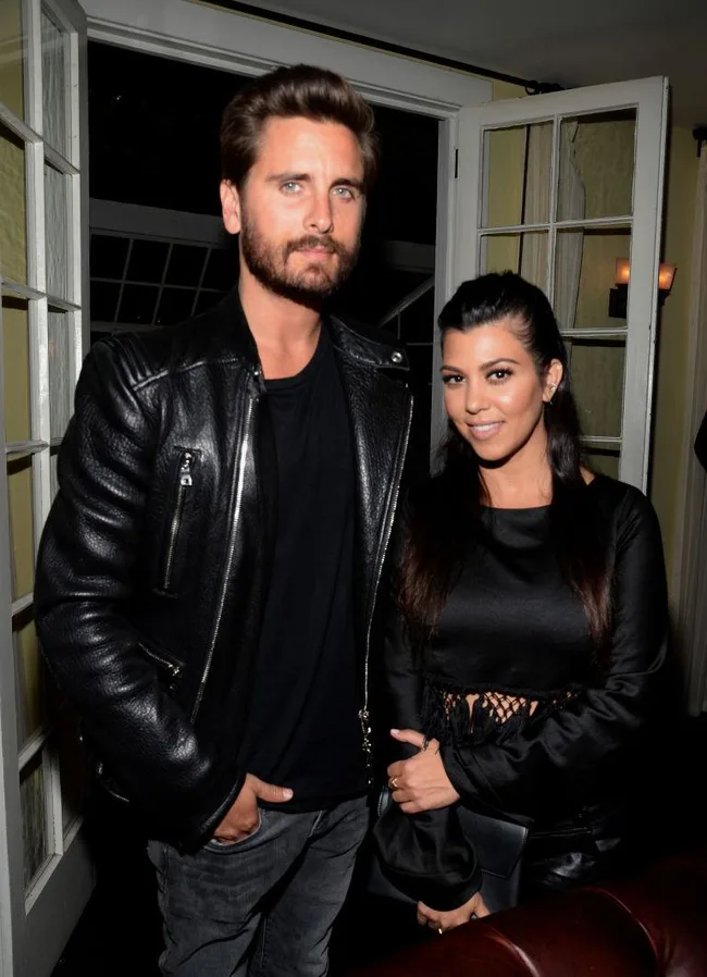 Scott Disick and Kourtney Kardashian.