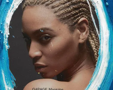 Beyonce on the cover of Garage Magazine.