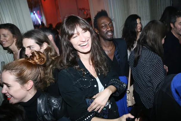 Caroline de Maigret at the Coach Paris Fashion Week Party