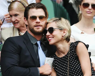 Chris Hemsworth and Elsa Pataky.