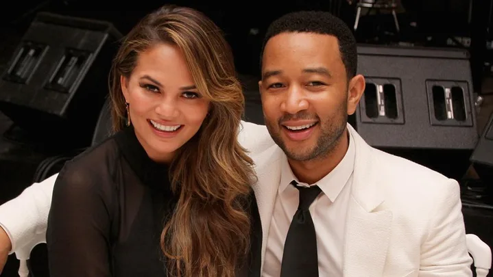 Chrissy Teigen and John Legend