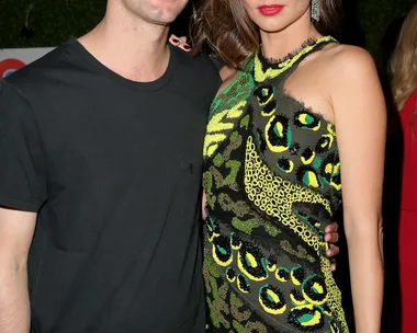 Evan Spiegel and Miranda Kerr