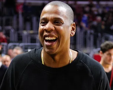 Jay Z at an LA Clippers game in January