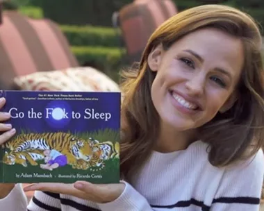 Jennifer Garner reading Go The Fuck To Sleep.