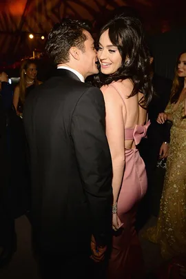 Katy Perry and Orlando Bloom.