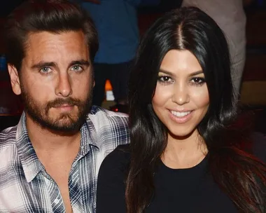 Kourtney Kardashian and Scott Disick.