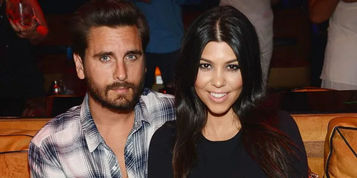 Kourtney Kardashian and Scott Disick.