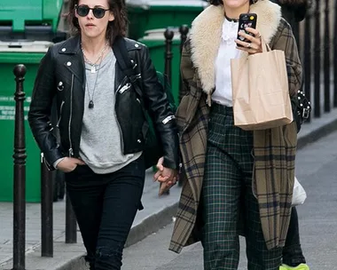 Kristen Stewart and SoKo.