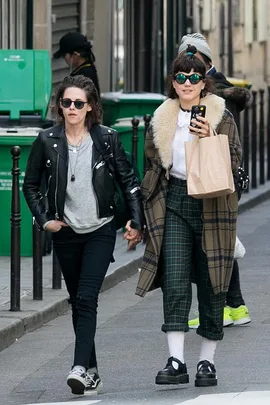 Kristen Stewart and SoKo.