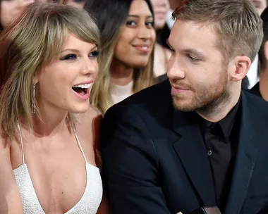 Taylor Swift and Calvin Harris.