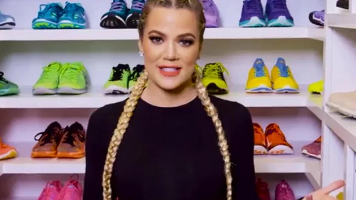 Khloe Kardashian's fitness closet