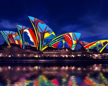 vivid festival sydney opera house light up sails