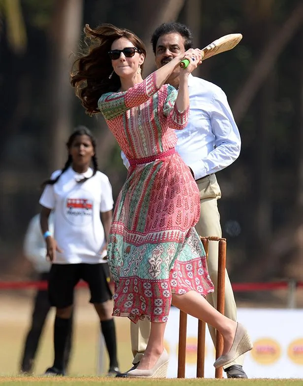 princess kate dress in india Kate Middleton's outfits for the Royal tour of India and Bhutan