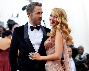 Blake Lively and Ryan Reynolds.