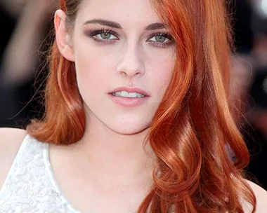 Kristen Stewart red hair.