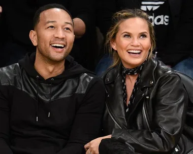 Chrissy Teigen and John Legend.