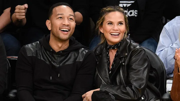 Chrissy Teigen and John Legend.