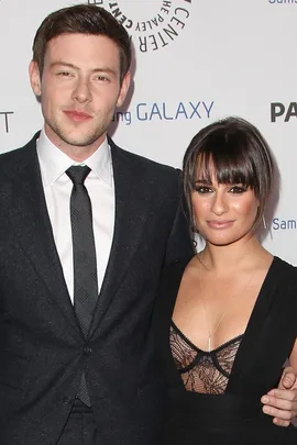 Cory Monteith and Lea Michele