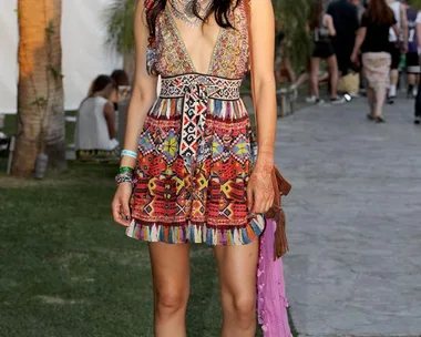 Shanina Shaik at Coachella.