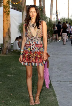 Shanina Shaik at Coachella.