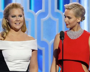 Amy Schumer has put paid to the alleged niceness of soon-to-be co-star Jennifer Lawrence, saying she's actually one of the meanest people in the business in a video skit for Vanity Fair