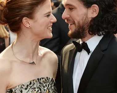 Kit Harington and Rose Leslie.