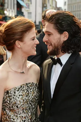 Kit Harington and Rose Leslie.