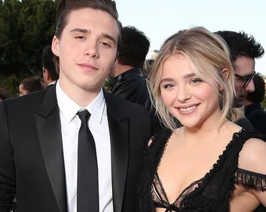 Brooklyn Beckham and Chloe Moretz.