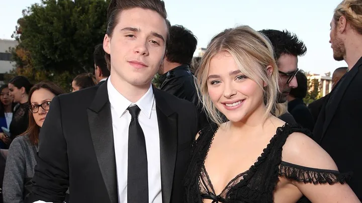 Brooklyn Beckham and Chloe Moretz.