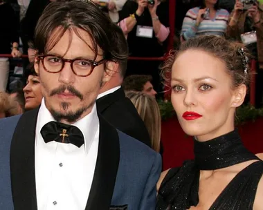 Johnny Depp and Vanessa Paradis