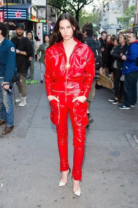 Ruby Aldridge at the 2016 pre-MET Gala party.