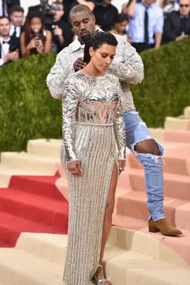 Kanye West Kim Kardashian Met Gala