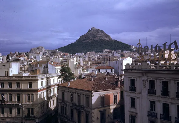 Athens, Greece City Skyline featuring Acropolis