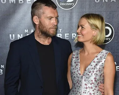 Lara Bingle and Sam Worthington