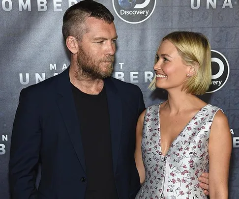 Lara Bingle and Sam Worthington