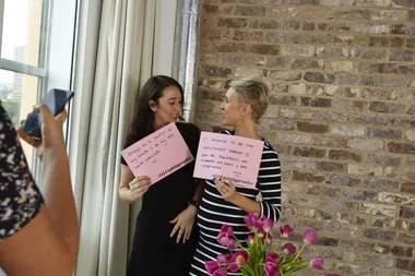 Pink Hope Charity Founder Krystal Barter And Erin Whitbread Play ELLE’s Mystery Box Challenge