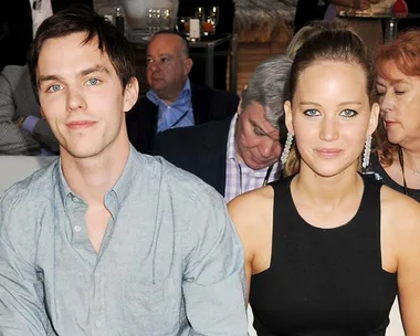 Jennifer Lawrence and Nicholas Hoult.