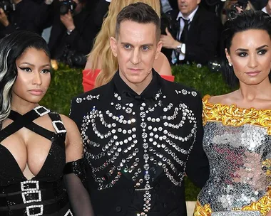 Nicki Minaj and Demi Lovato at the 2016 Met Gala.