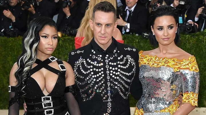 Nicki Minaj and Demi Lovato at the 2016 Met Gala.