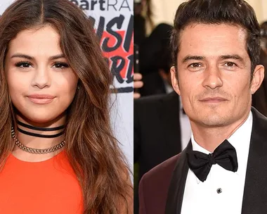 Selena Gomez and Orlando Bloom.