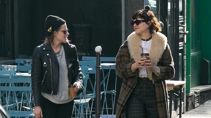 Kristen Stewart and Soko in Paris in March 2016.