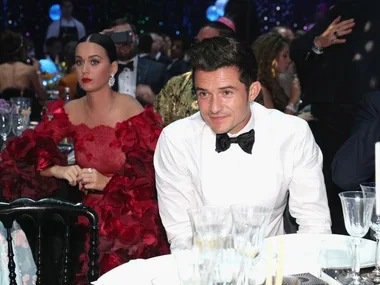 Katy Perry and Orlando Bloom.