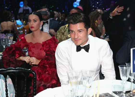 Katy Perry and Orlando Bloom.